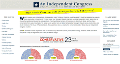 Desktop Screenshot of independentcongress.resurgentrepublic.com